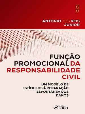 cover image of Função promocional da responsabilidade civil
